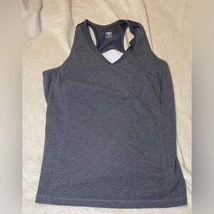 Athletic Works Women's Core Mesh Racerback Tank Top; Gray, XXL